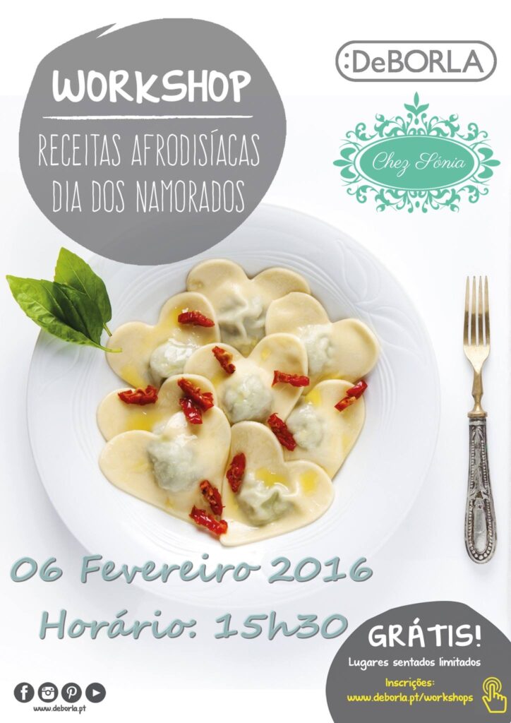 Workshop Gratuito Dia dos Namorados – Lojas DeBorla