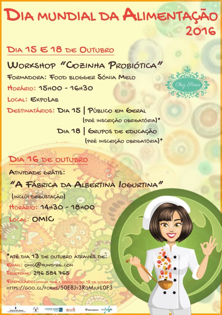 Workshop Gratuito de Cozinha Probiótica!